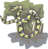Snake In A Tree Clip Art